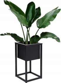 Virágágyás Fém Álló Virágtartó Állvány Loft Acél Magas 40 cm