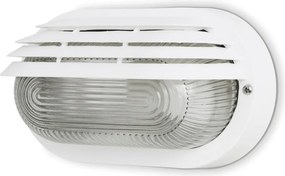 NOVOLUX 107H-G05X1A-01 FAR Modern Kültéri Fali Lámpa Fehér E27 IP44