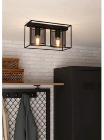 Eglo 43772 - Mennyezeti lámpa CATTERICK 2xE27/40W/230V