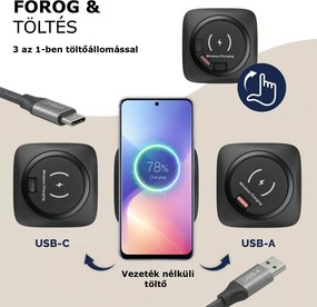 FLEXI állítható magasságú irodai íróasztal, 160x75x72–117cm, fekete Casaria