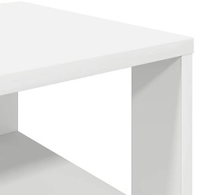 fehér szerelt fa cipőtároló szekrény 61x32x105 cm