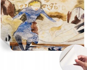 Fotótapéta Fali tapéta Hálószobába és Nappaliba Női nyugalom 416x254 cm