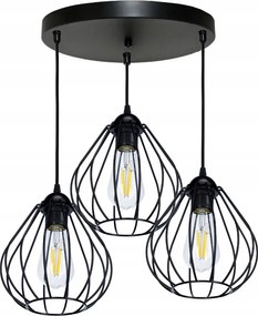 Mennyezeti lámpa lógó csillár Loft asztal felett mennyezeti lámpák led nappali