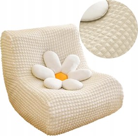 Kanapéhuzat, sarokkanapé, fehér, rugalmas, 70-100 cm, teljes sarok, tartós