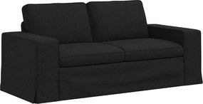 vidaXL Kanapé Fekete 182 x 80 x 82 cm szövet