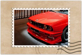 Poszterek 120x80 Piros Bmw M3 Hármas