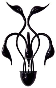 Italux SWAN MB8098-5A BLACK Fali lámpa 5x20W/G4 IP20
