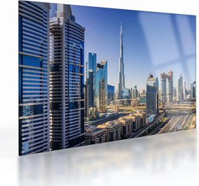 Kép - Dubai reggel (üvegen) (70x50 cm)