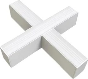 UNIVERSO LL57-lámpához X-alakú toldóelem 18w 2340lm 4000k-6500k IP20 Fekete 300x300x70mm 5év