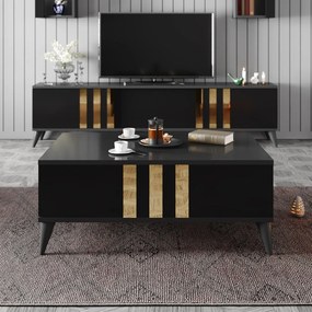 Nappali fal Golden (antracit + fekete). 1072971