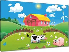 Festmények 120x80 Farm Ajándék fiúnak