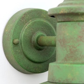 Orion AL 11-1205 - Kültéri fali lámpa LEONIE 1xE27/60W/230V IP44 zöld