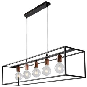 Lucide 08424/05/30 - Függeszték ARTHUR 5xE27/60W/230V