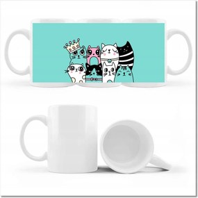 Fényképes bögre Cica Cicák