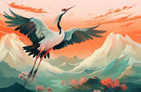 Poszter 86,4x56,8cm Daru teljes virágzásban