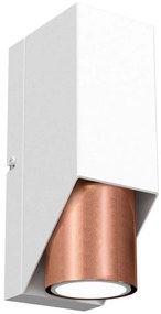 Fali lámpa WALL 1xGU10/8W/230V fehér/réz