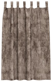 Bársony Függönyök 2 db Gombfüggővel Kávétej 175x140 cm