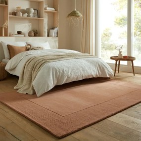 Téglavörös gyapjú szőnyeg 120x170 cm – Flair Rugs