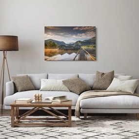 Tó képe (90x60 cm)