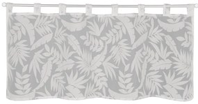 Fehér-szürke fényáteresztő függöny 120x45 cm Calista – Sehlbach