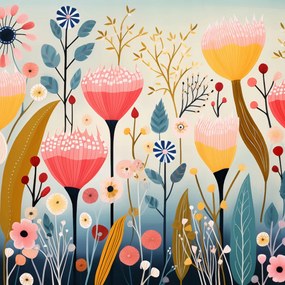 Poszter 60x60cm Álmok kertje