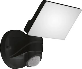 EGLO 98178 PAGINO Fali Lámpa Mozgásérzékelővel Fekete LED IP44