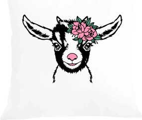 Párna+párnahuzat nyomott mintás Aranyos kis bárány