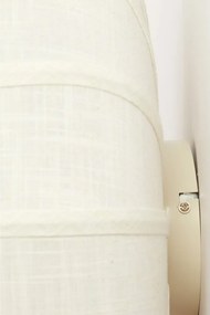 Krémszínű mennyezeti lámpa textil búrával ø 40 cm Zosia – Light &amp; Living