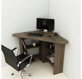 Rohový PC asztal Sabeni 2 (dió)  . 1094879