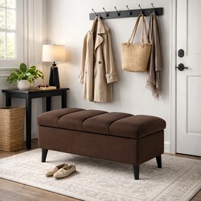 Puff tárolórekesszel, nyitható puff, puff tárolóval, tárolórekesz 60cm