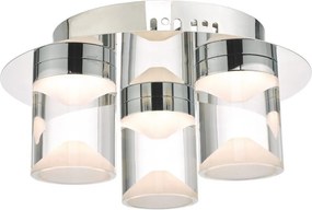Dar Lighting SUSA SUS5350 Süllyesztett mennyezeti lámpa 3x5,5W/LED 3000K 1356LM IP44