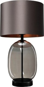 Kaspa SALVADOR BLACK 41122108 Asztali lámpa 1x25W/E27 IP20