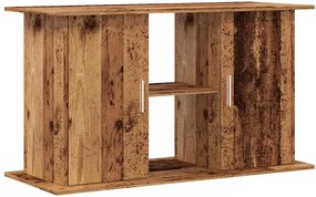 vidaXL antik fa színű szerelt fa akváriumállvány 101x41x58 cm