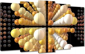 Festmények 100x60 Narancssárga absztrakt