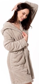 Női fürdőköpeny Rea DIAMOND Beige L