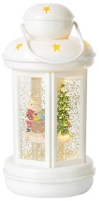 Fehér fénydekoráció karácsonyi mintával ø 10 cm Cosy – Markslöjd