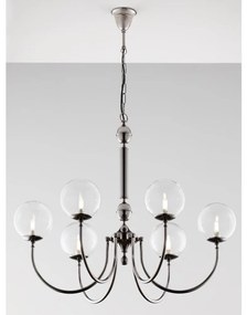 Jupiter 2022 - Csillár láncon BRILLANTE 6xG9/10W/230V fényezett króm