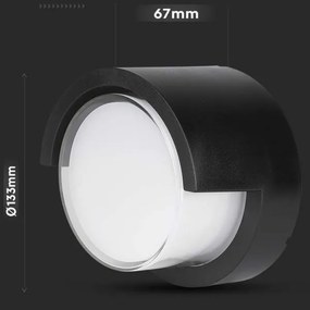 LED kültéri fali lámpa LED/7W/230V 3000K IP65