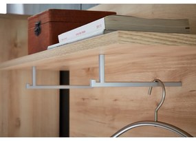 Natúr színű fogas panel bükkfa dekorral Lissabon – Germania