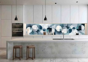 Wallplex konyhahátfal Geometric (Méret: 60x180)