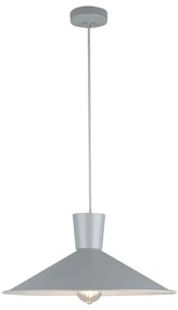 Csillár zsinóron ELISTA 1xE27/60W/230V szürke