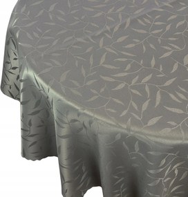 Abrosz Foltálló Asztal Sötétszürke Grafit Levelek Kör átmérő 150 cm