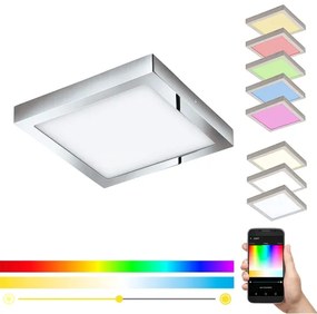 Eglo 98561 - LED RGBW, fényerőszabályozható mennyezeti lámpa FUEVA-C LED/21W/230V BT IP44