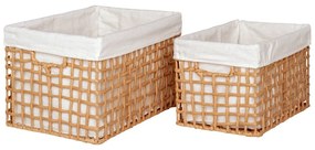 Tárolókosár szett 2 db-os 25x35x22 cm Bustelo – House Nordic