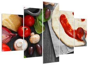 Pizza képe (150x105 cm)