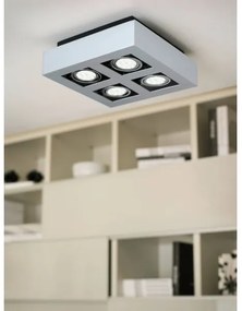 Eglo 91355 - LED Spotlámpa LOKE 1 4xGU10-LED/5W/230V