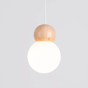Sollux SL.1390 - Csillár zsinóron PEKKA 1xG9/8W/230V fehér