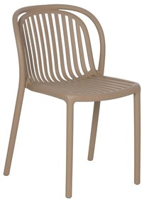 Bézs műanyag étkezőszék Alia – Ixia