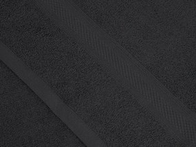 CLARYSSE ELEGANCE kéztörlő 60x110 cm antracit, 100% pamut