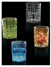 Highland Amber narancssárga kristályüveg whiskeys pohár, 345 ml - Nachtmann